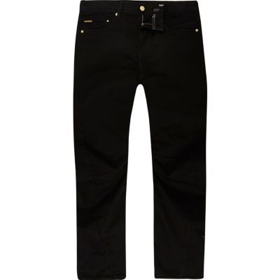 Black Curtis slouch fit jeans